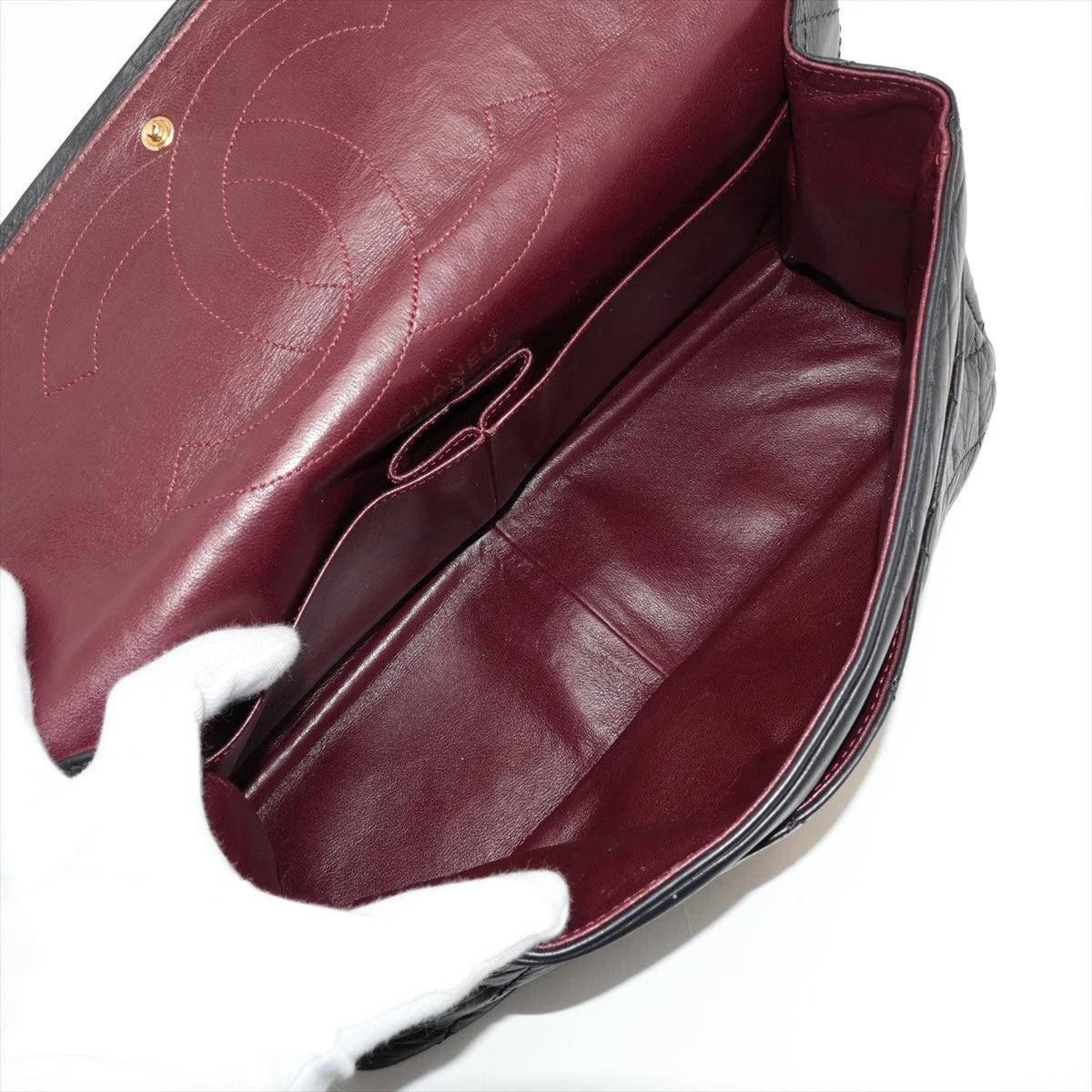 CHANEL リミテッド Reissue 2.55 ダブルフラップマキシ シャネル マトラッセ 2.55 マキシ ヴィンテージカーフ ダブルフラップ