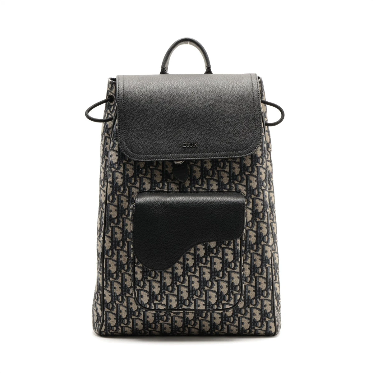 クリスチャンディオール オブリーク サドル キャンバス バックパック