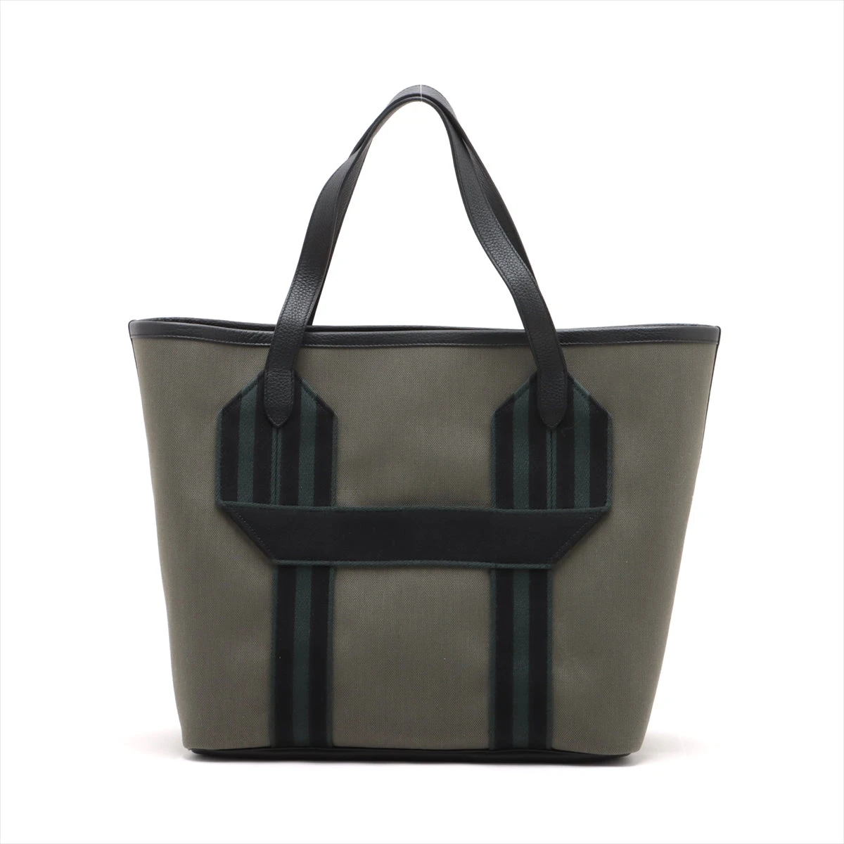エルメス　ジャガード　サングル HERMES】エルメス ピュールサングル35 トートバッグ トゴ こげ茶