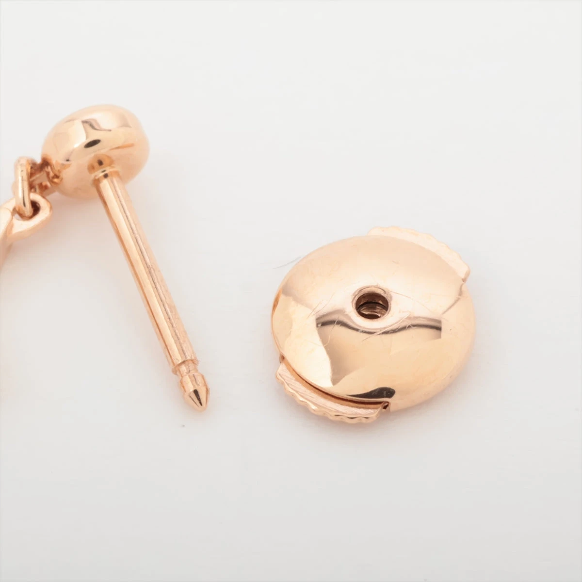 ヴィトン ピュス モノグラム イディール ダイヤ シングルピアス