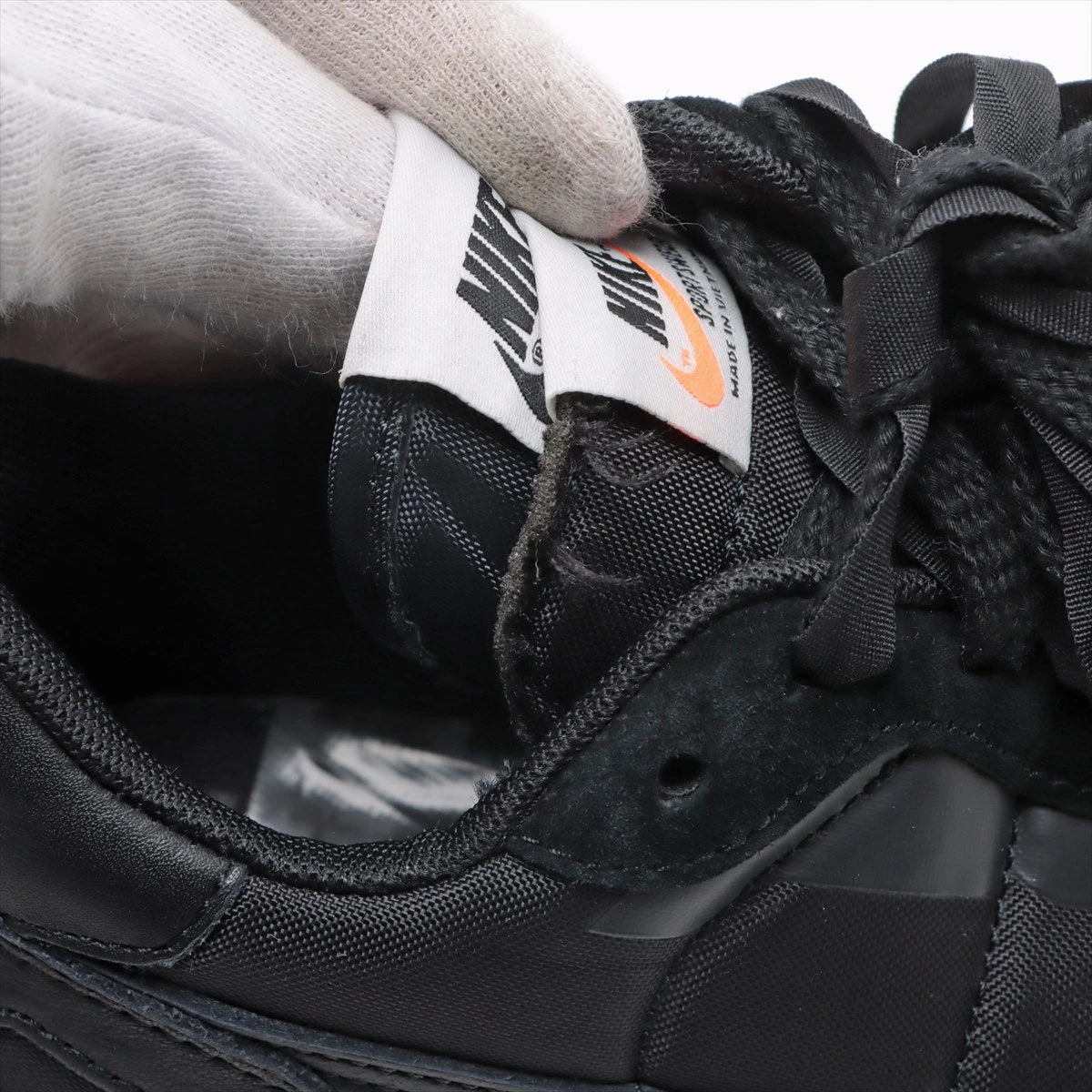 NIKE ナイキ×サカイ レザー×ファブリック　26.5㎝ DD1875-100 ナイキ×サカイ レザー×ファブリック スニーカー 26cm メンズ