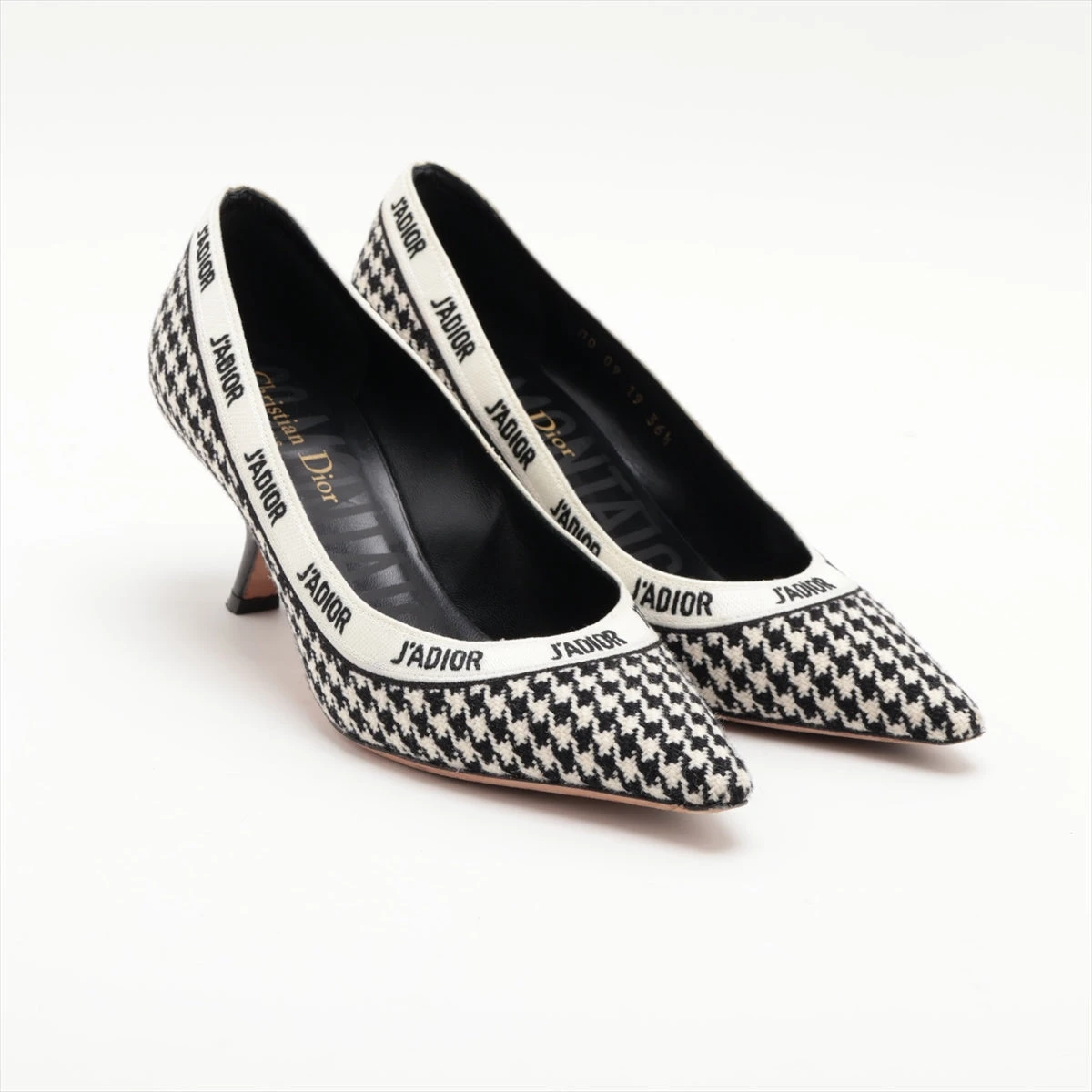 クリスチャンディオール J'ADIOR ファブリック パンプス 36.5D