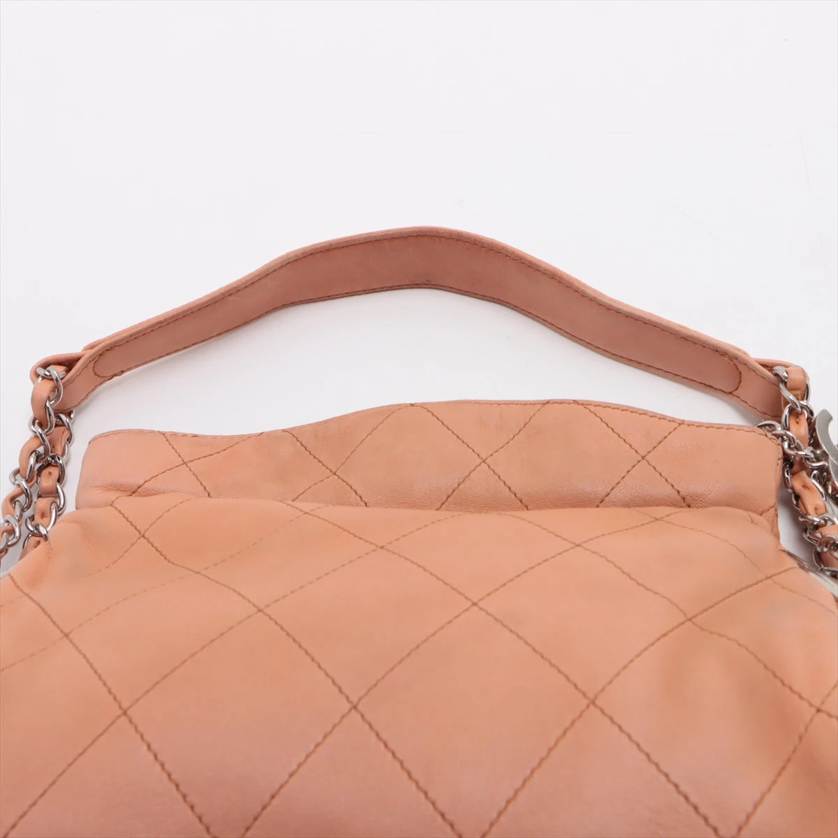 CHANEL ショルダーバッグ ベージュ/ピンク 楽天市場】【中古】CHANEL シャネル パイソン マトラッセ ダブル