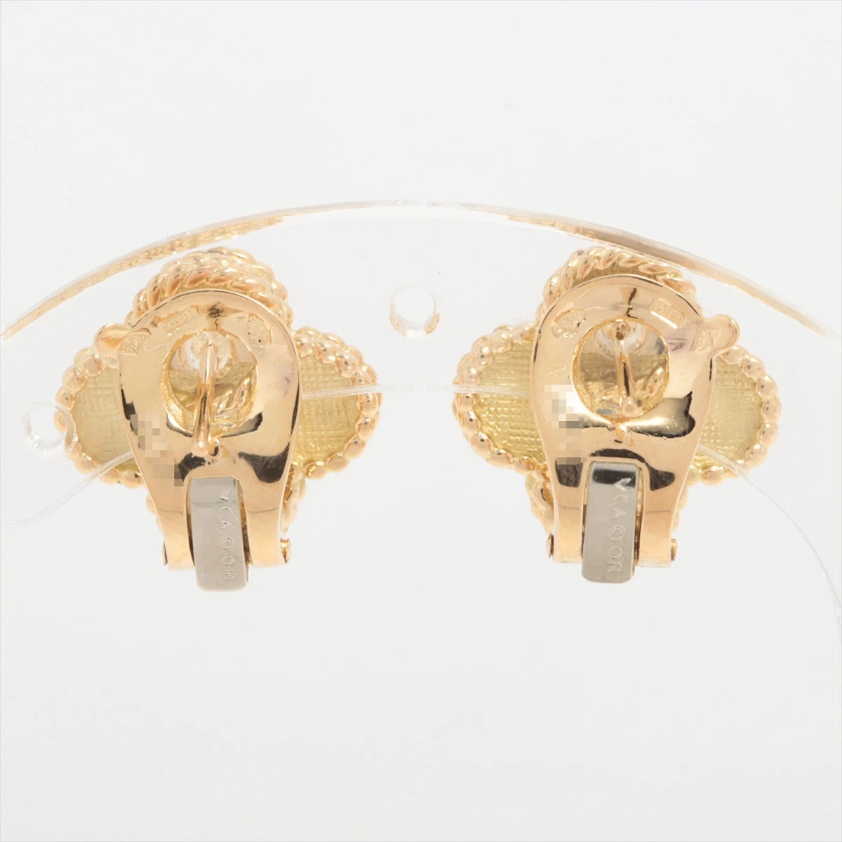 ヴァンクリーフ&アーペル ヴィンテージアルハンブラ ピアス 18Kt