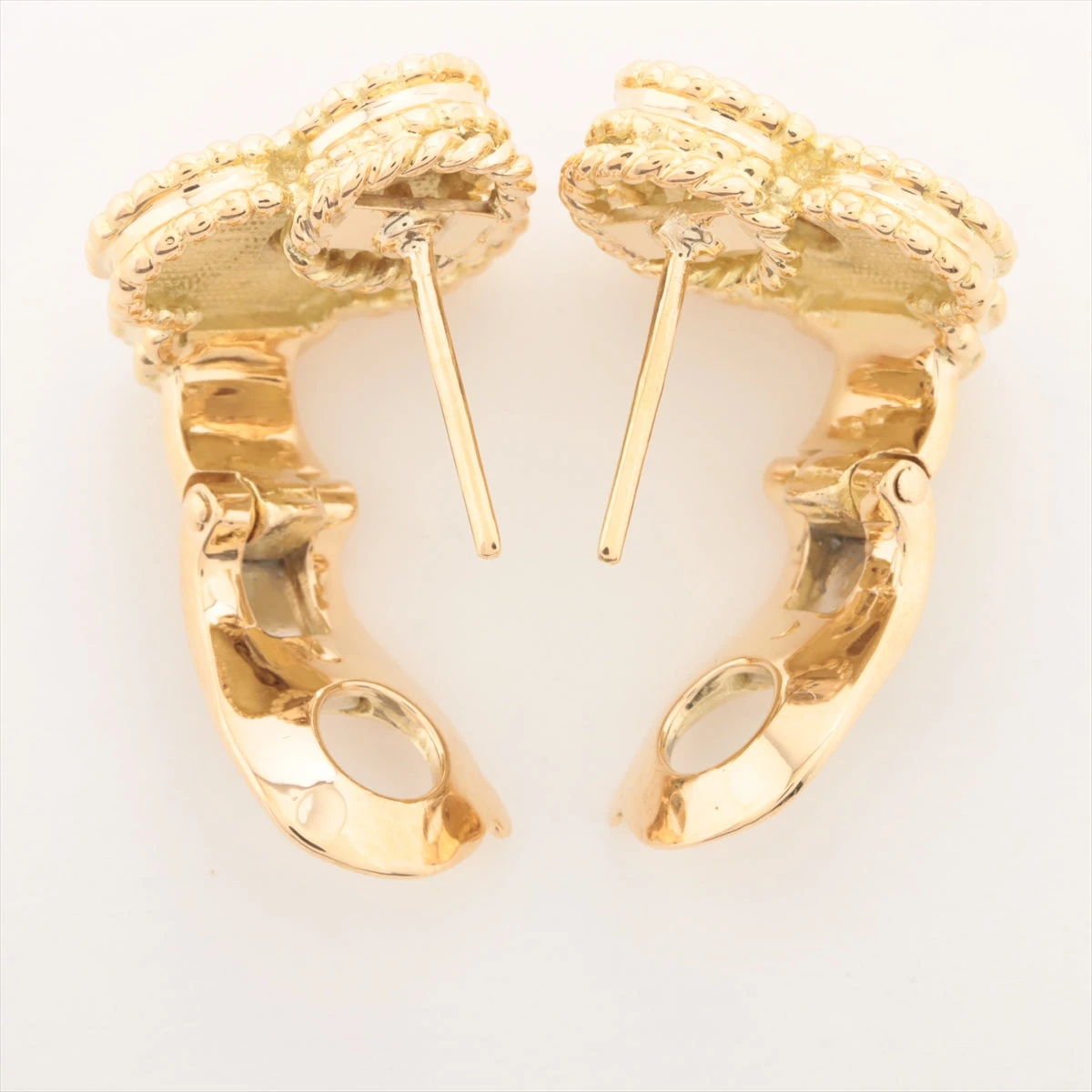 ヴァンクリーフ&アーペル ヴィンテージアルハンブラ ピアス 18Kt