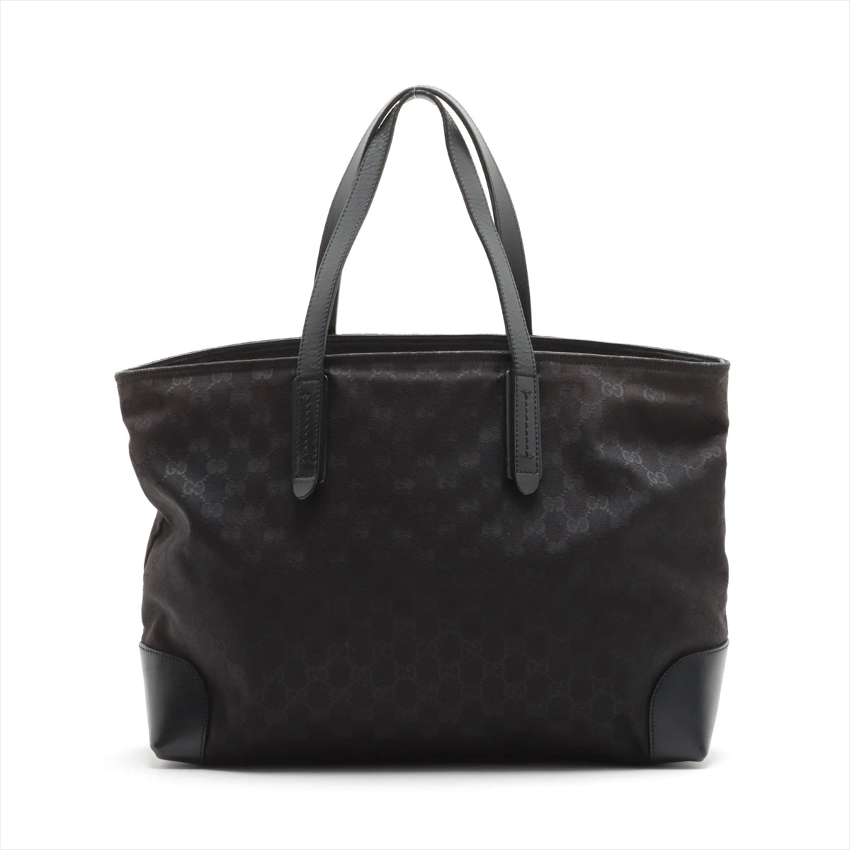 グッチ GGキャンバス トートバッグ ブラック 308928 A2691246｜中古