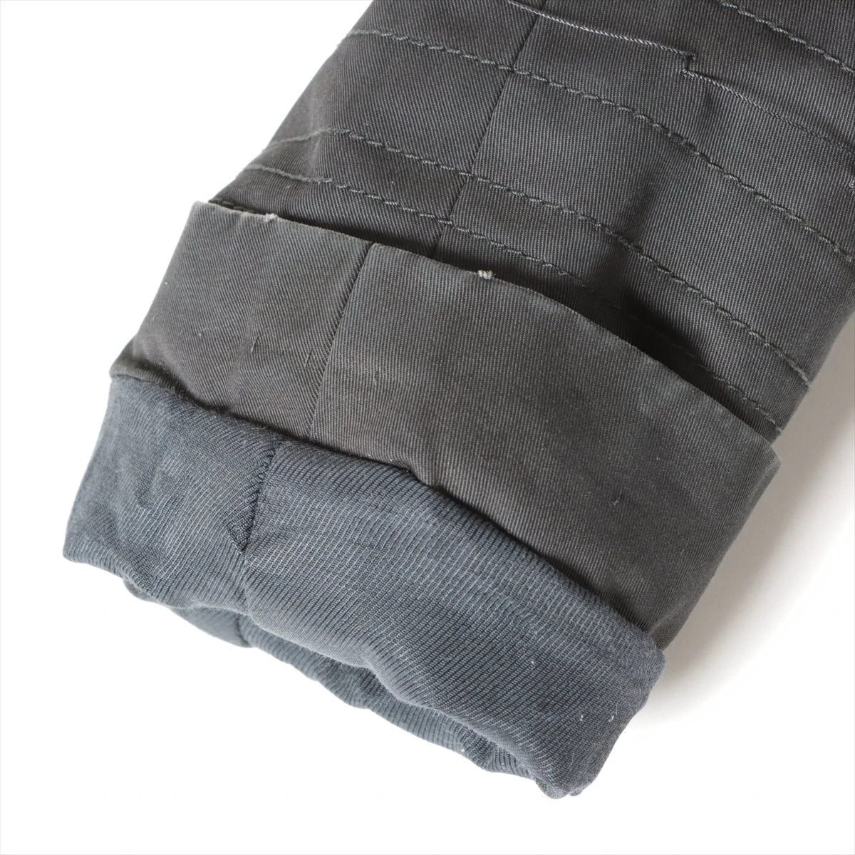 size46☆良品☆ディオールオム コットン製Pコート チャコールグレー size46☆良品☆ディオールオム コットン製Pコート