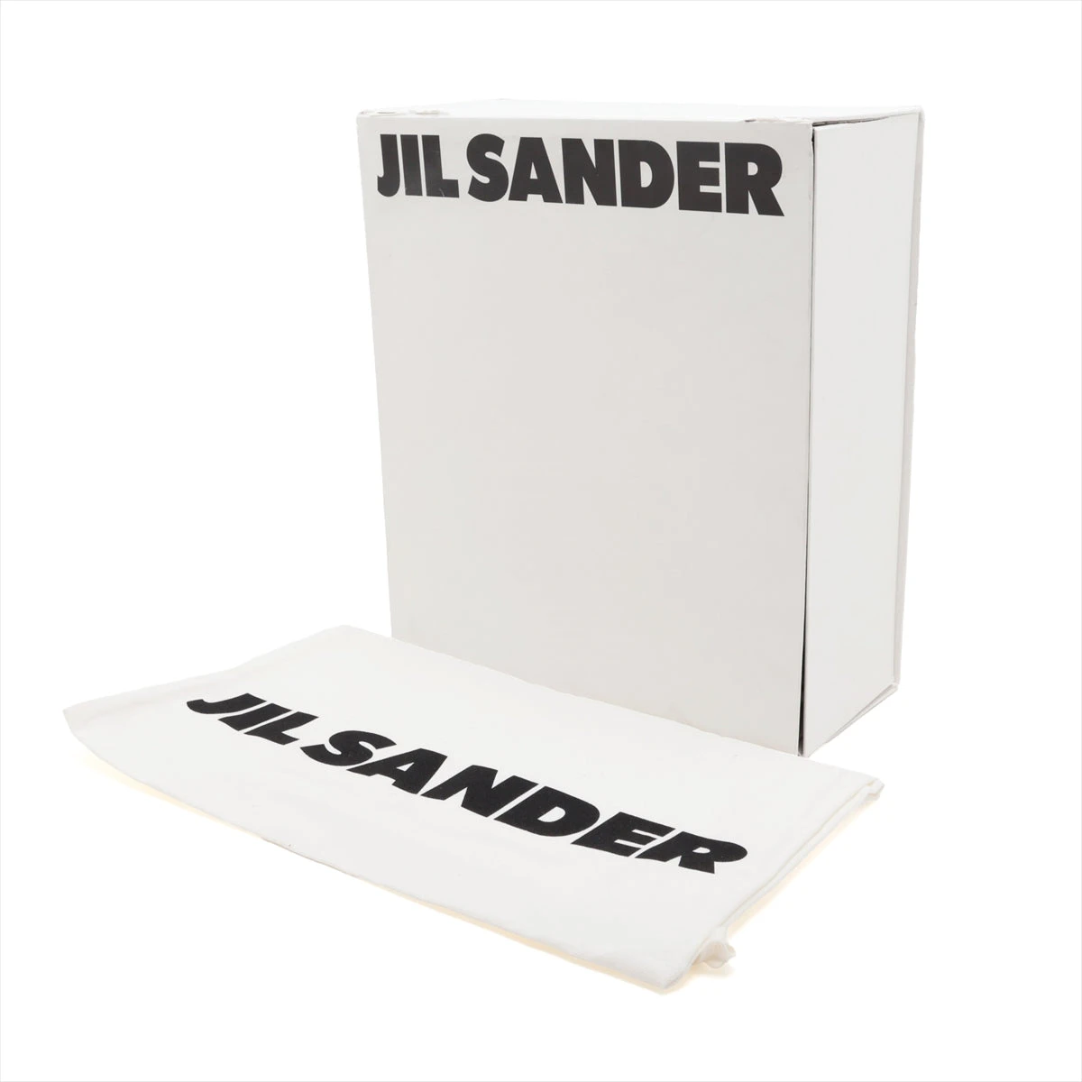 【正規品】【JIL SANDER】ブロックヒールサンダル ホワイト　36 ジルサンダー レザー サンダル 36 レディース アイボリー