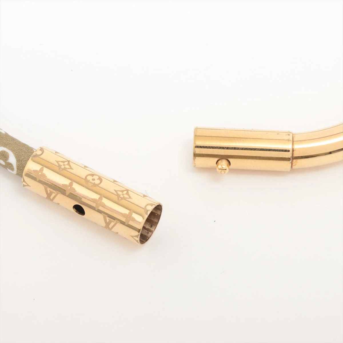 ヴィトン ブラスレ デュオグラム BC0232 ブレスレット GP×PVC M8067 