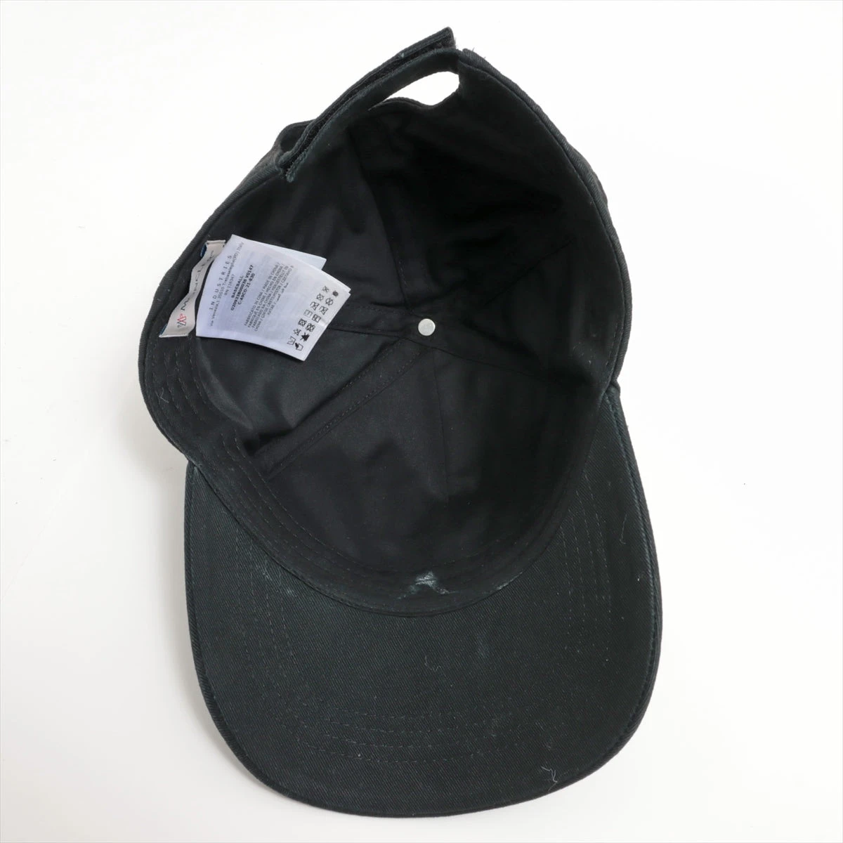 【新品・未使用】モンクレール ベースボールキャップ　黒　ロゴ Moncler - ロゴ ベースボールキャップ | HBX - ハイプビースト