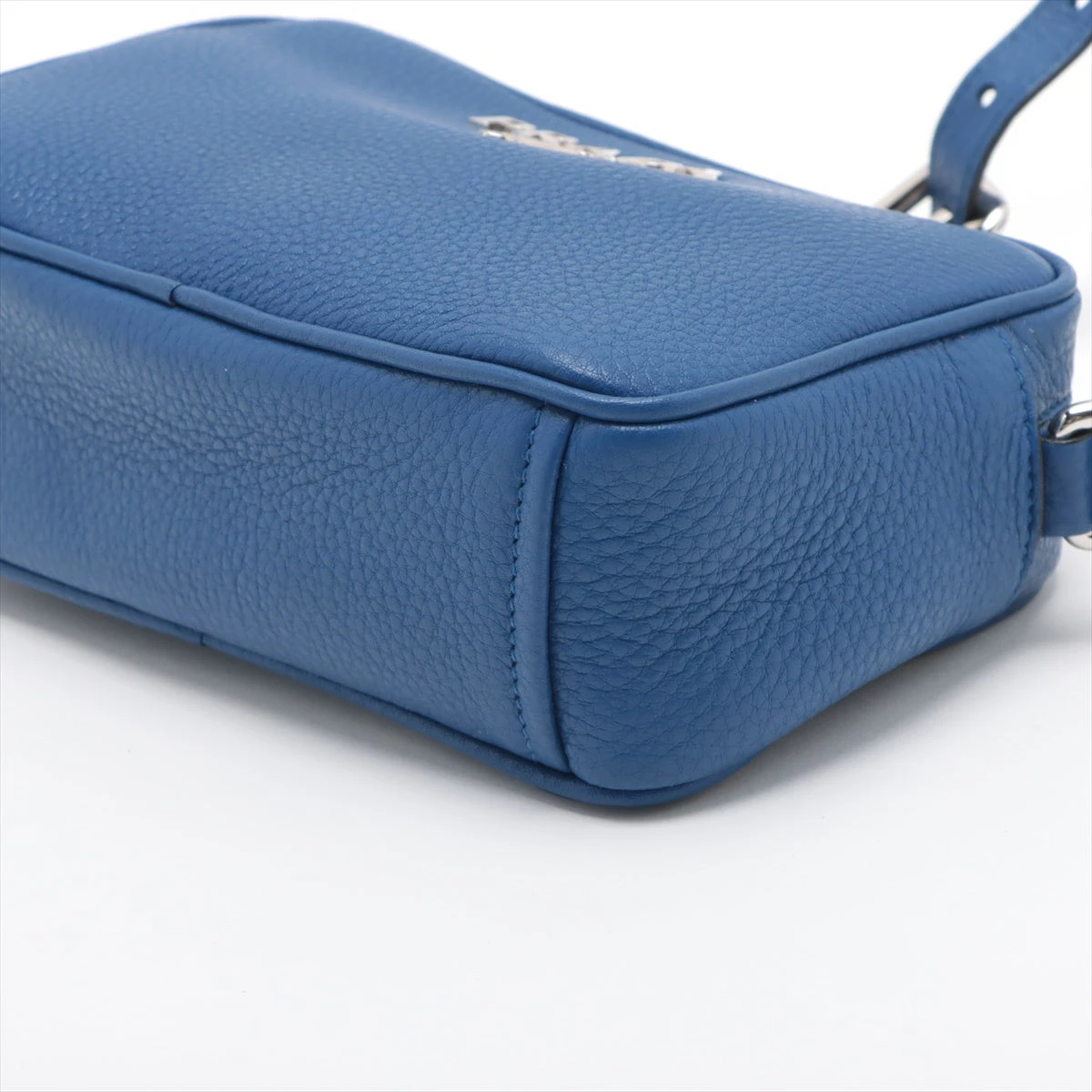 プラダ　ハンドバッグ ショルダーバッグ 紺色　訳あり 訳あり品】PRADA プラダ ネイビー 紺色 ナイロン ショルダーバッグ