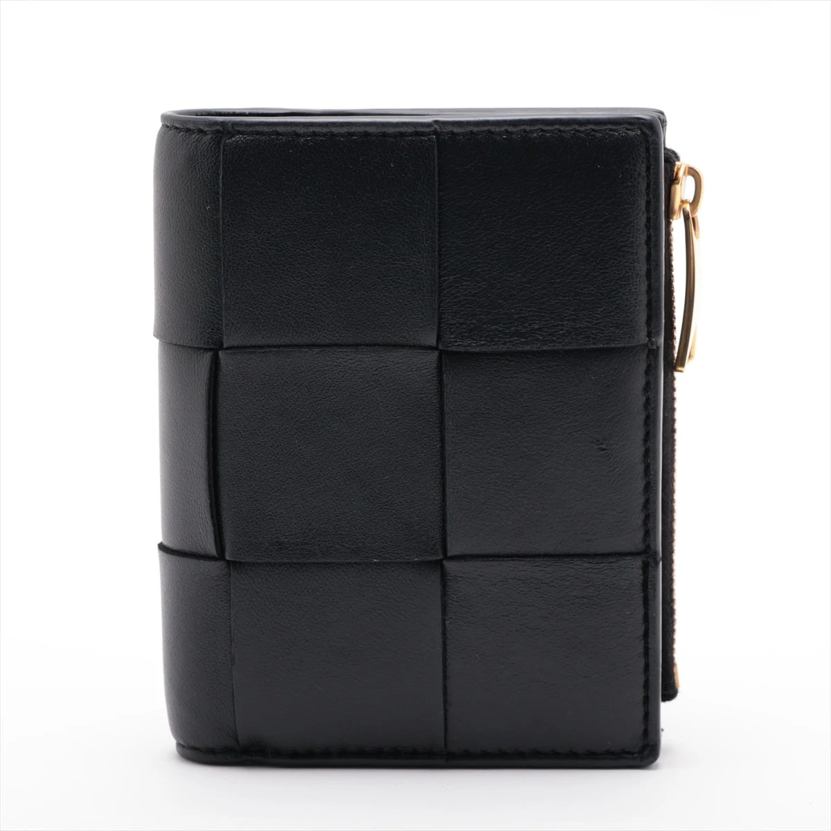 超極美品　マキシイントレチャート　黒　　マネークリップ　黒　ボッテガべネタ BOTTEGA VENETA ボッテガヴェネタ イントレチャート