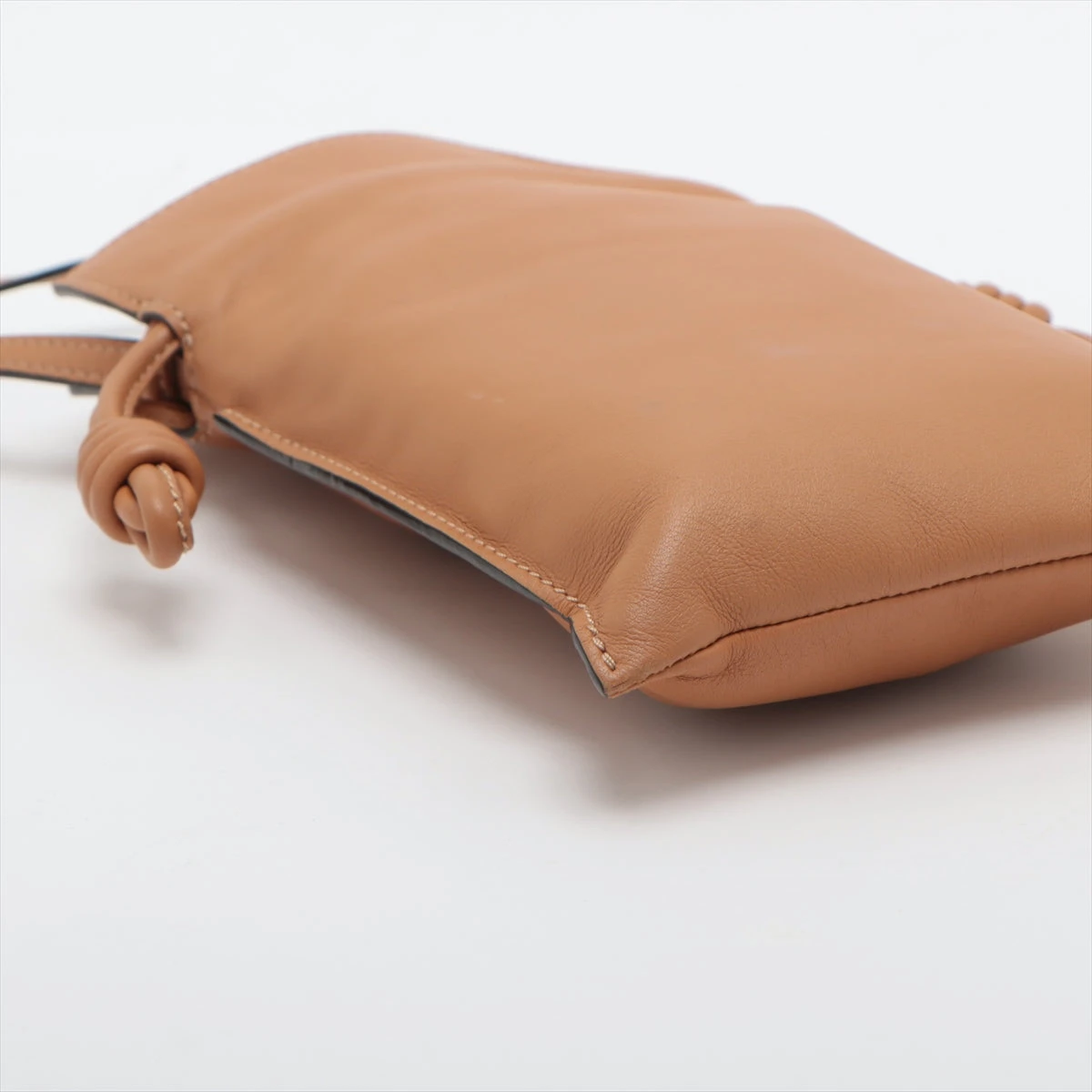 ロエベ フラメンコレザーショルダーバッグ ブラウン LOEWE ロエベ フラメンコ22 ショルダーバッグ レザー ブラウン