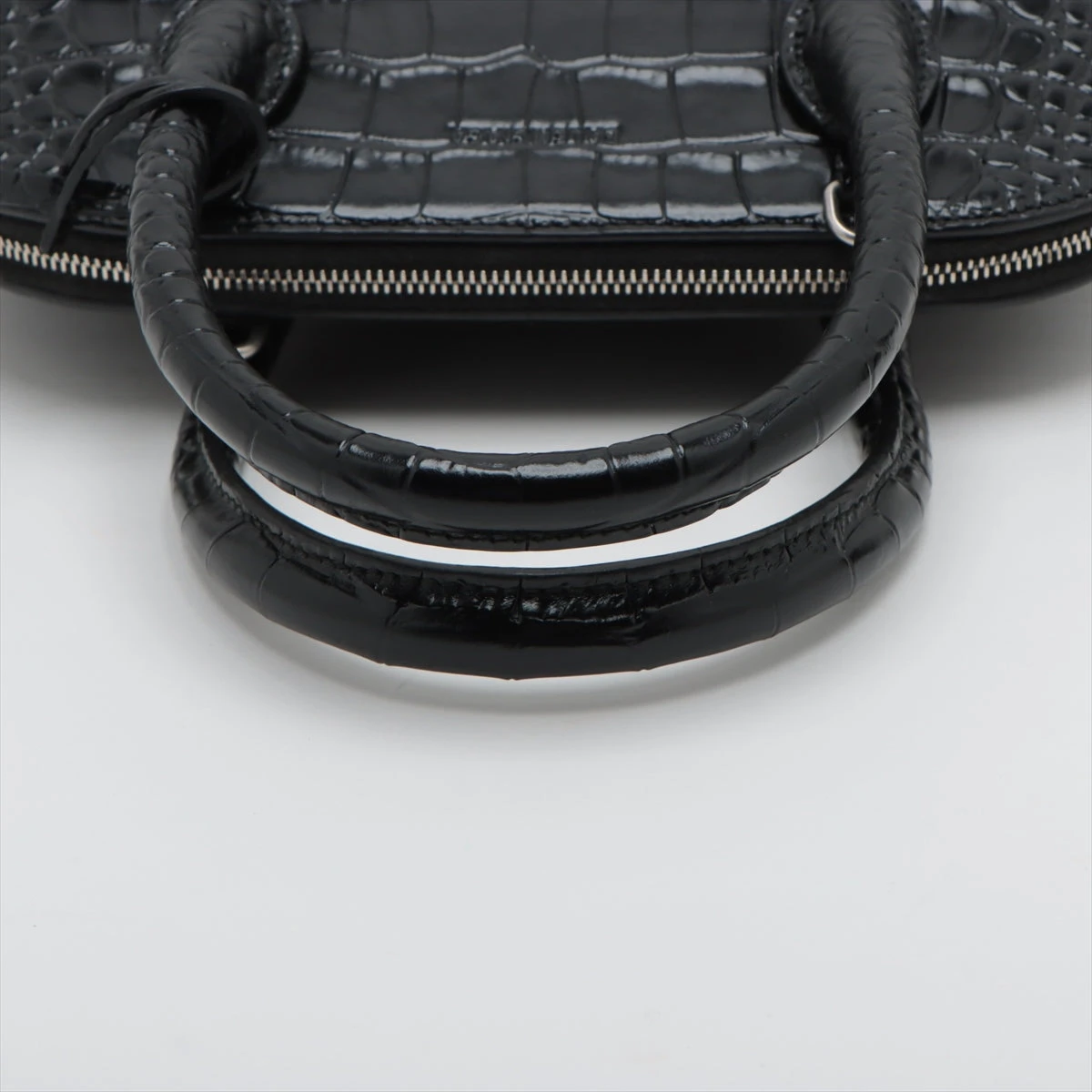 BALENCIAGA】バレンシアガ『クロコ型押し アワーグラス スモール