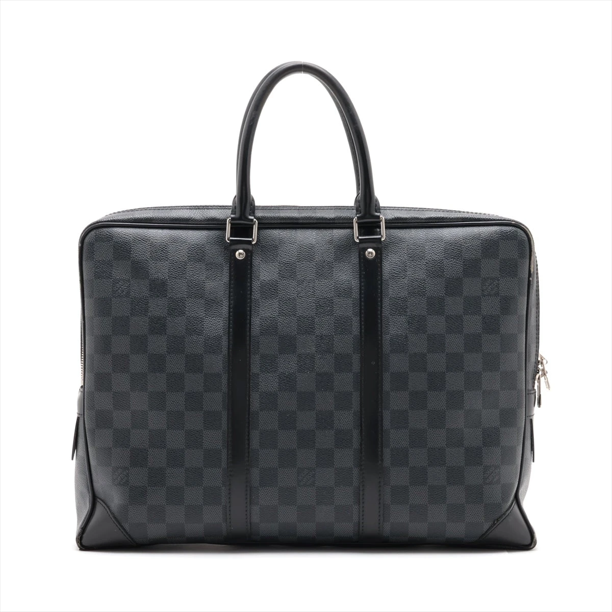 極美品 ルイヴィトン ダミエグラフィット ポルトドュマン ヴォワヤージュ トート ヴィトン ダミエグラフィット ポルトドキュマン ヴォワヤージュ N41125