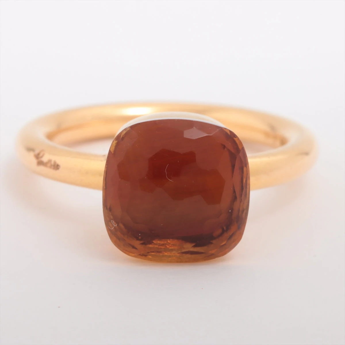 ポメラート ヌード クラシック シトリン リング 750(YG) 7.9g A2697673