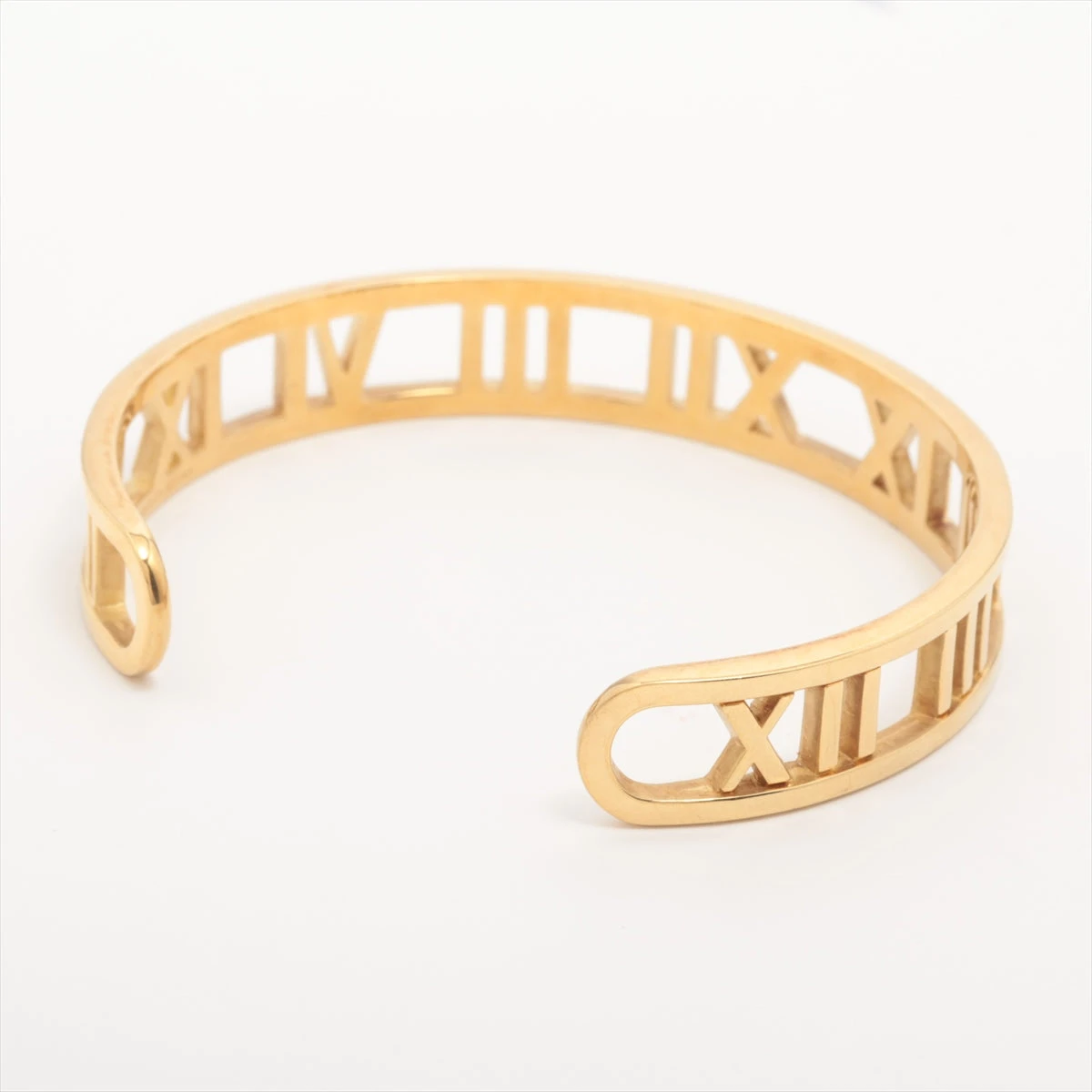 ティファニー　アトラス　バングル ティファニー バングル K18WG ダイヤ0.52ct アトラスx