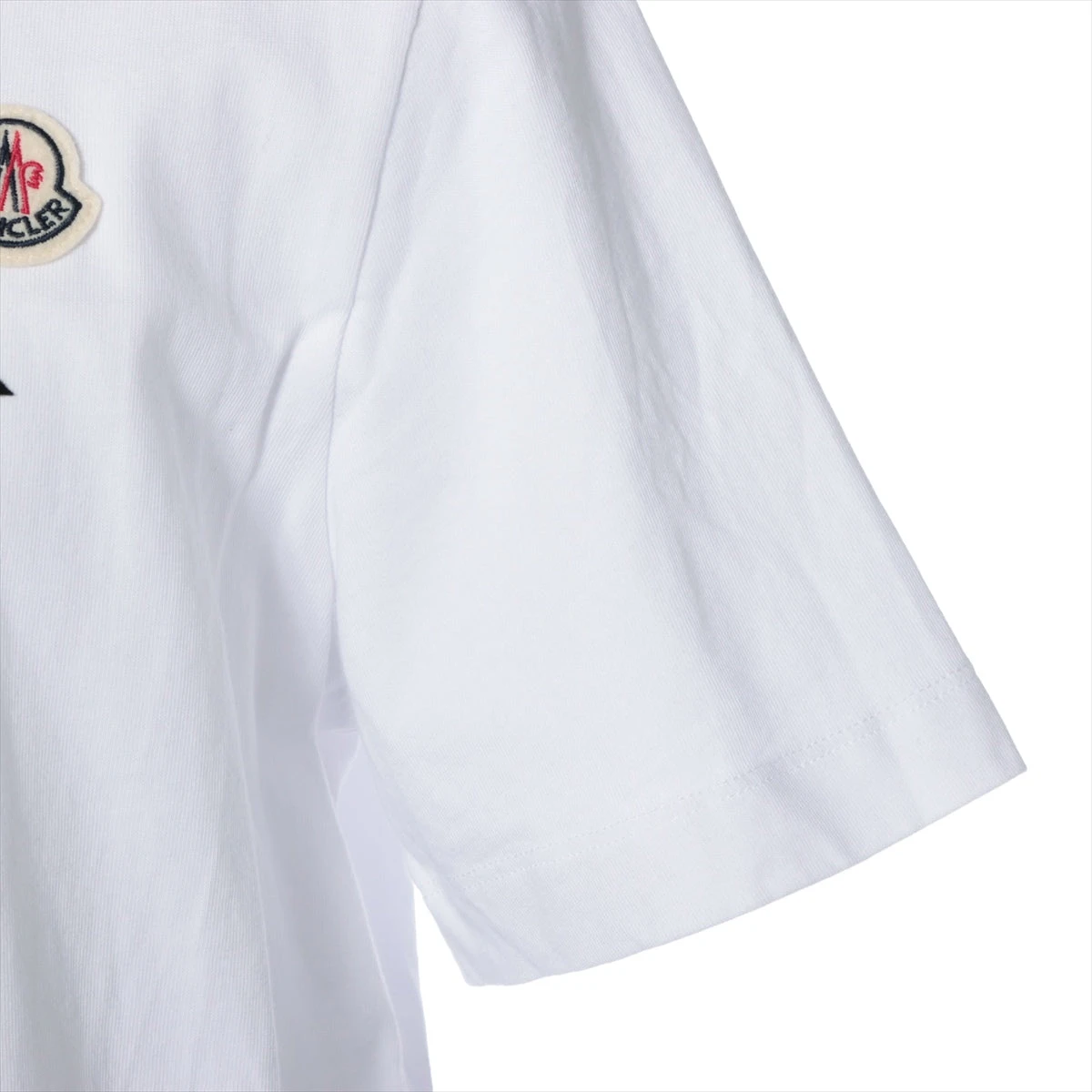 モンクレール コットン Tシャツ M メンズ ホワイト I20918C00047 