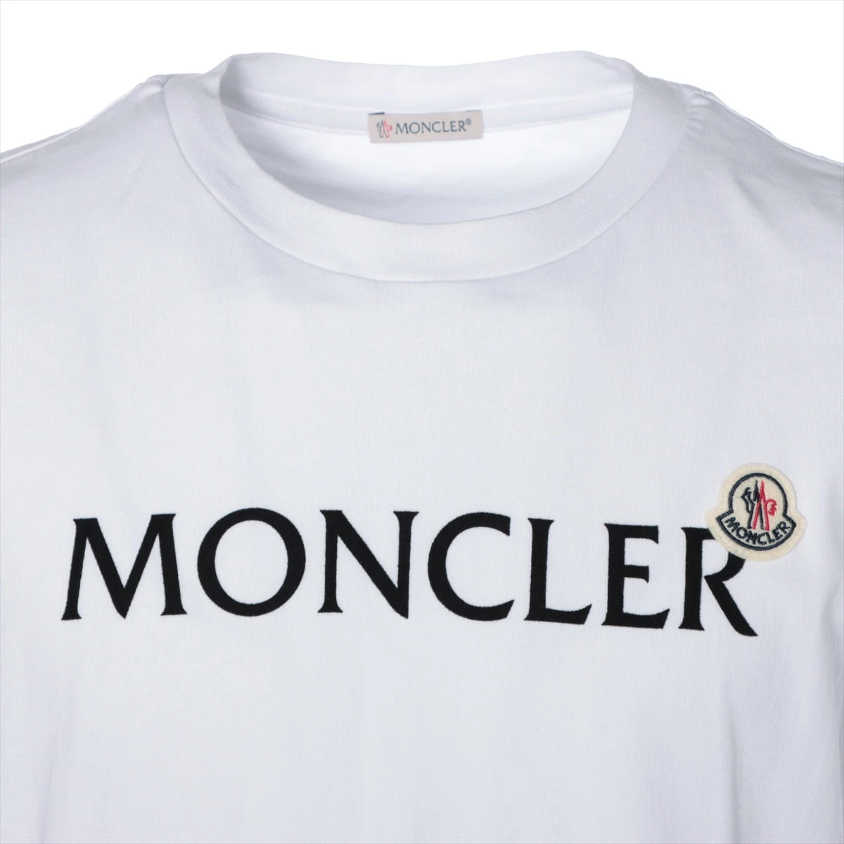 モンクレール コットン Tシャツ M メンズ ホワイト I20918C00047 