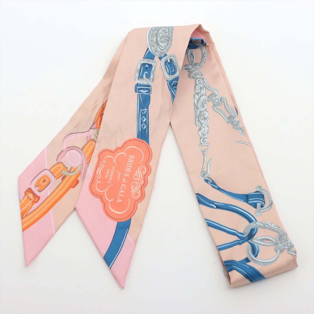 ランク N 新品 HERMÈS エルメス ツイリー ブリッドドゥガラアン