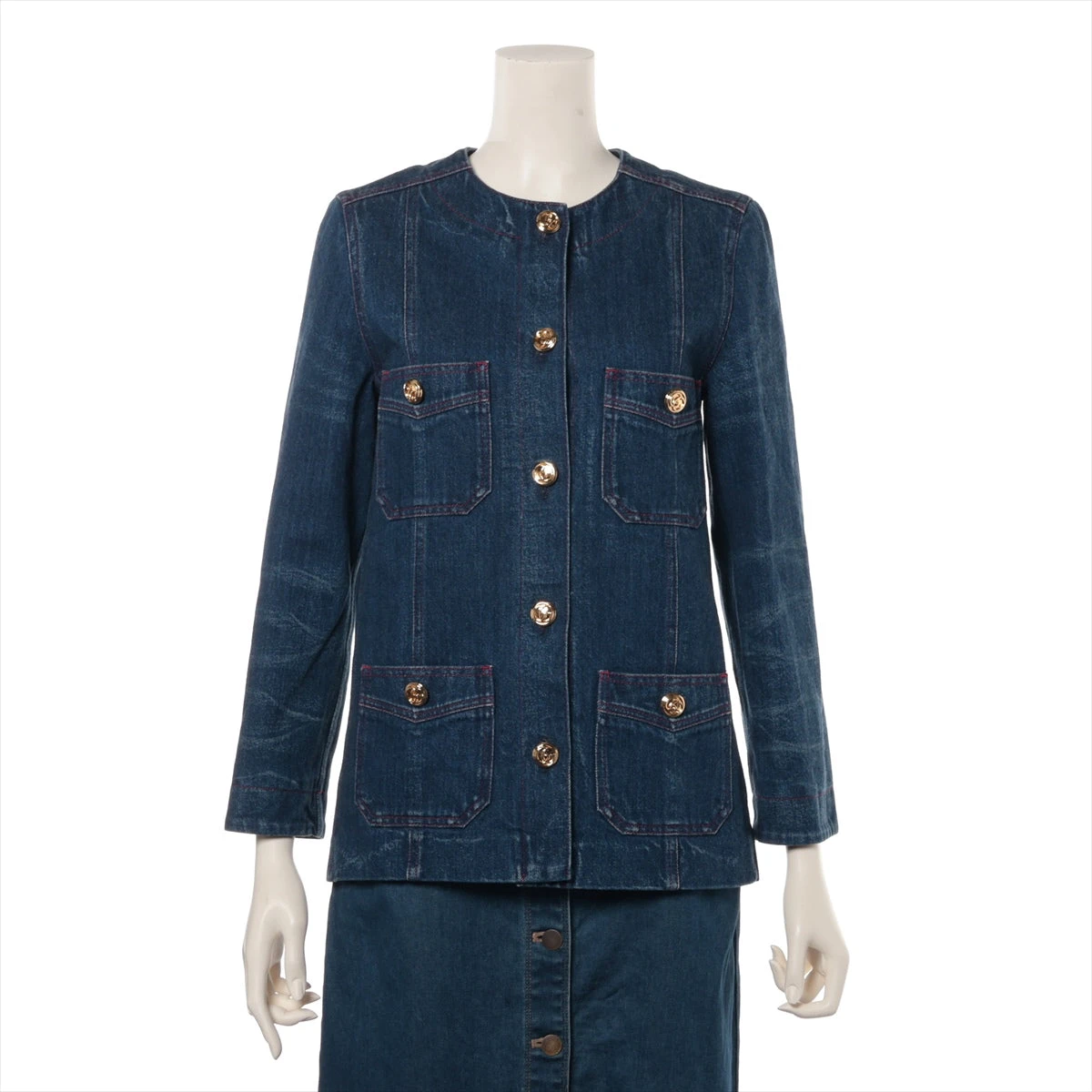 deres 16th シルクデニム ネイビー サイズ0 Lily/silk denim pants – deres.online
