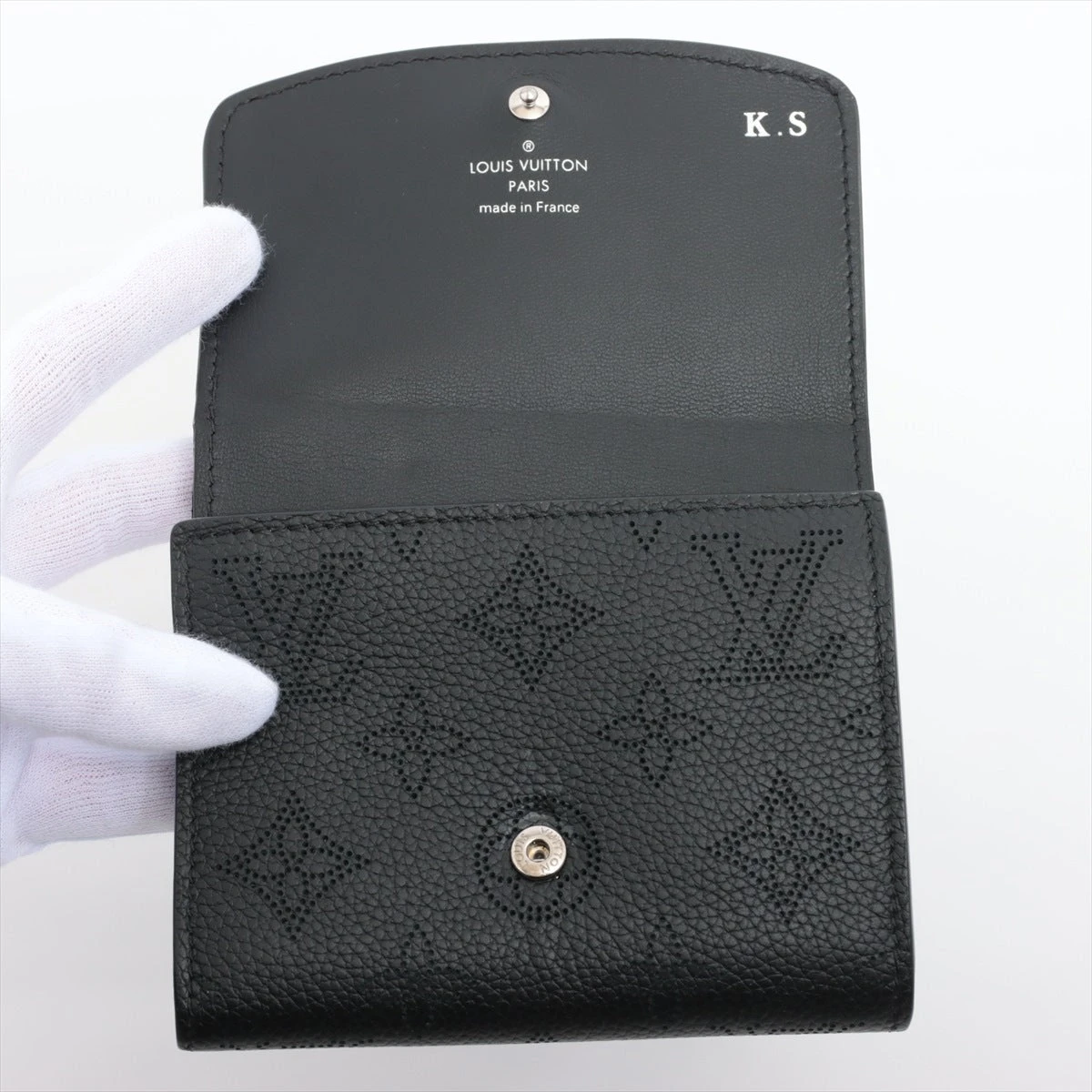 ルイヴィトン　ポルトフォイユ　イリス　コンパクト　財布　ノワール　C301 LOUIS VUITTON 【新品未使用】ルイヴィトン マヒナ