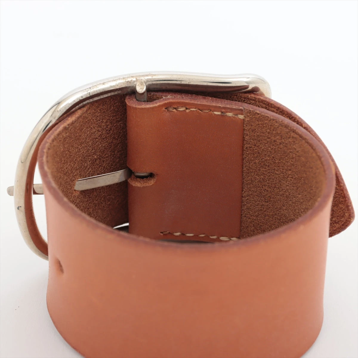 極美品⭐︎エルメス HERMES ライトブラウン アピ1 レザーブレス HERMES - エルメス アピ1 ブレスレット レザー レディース