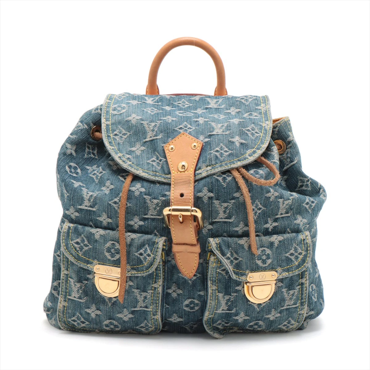 ヴィトン モノグラム デニム サックアドGM M95056 A2702944｜中古