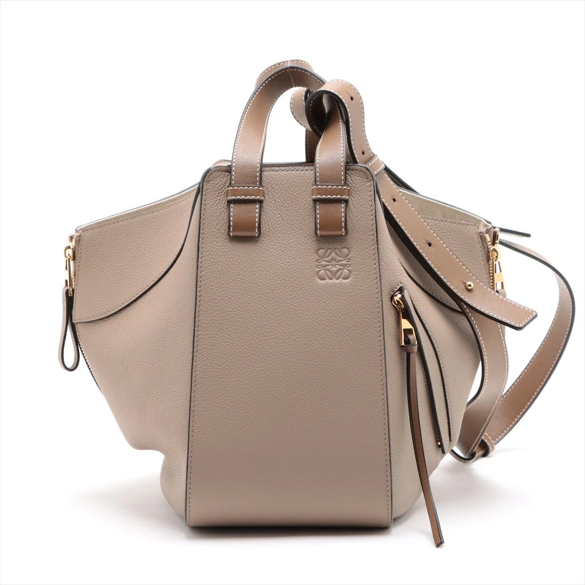 ロエベ　ハンモック　ベージュ　マルチカラー　秋色 ロエベハンモックベージュマルチカラー秋色