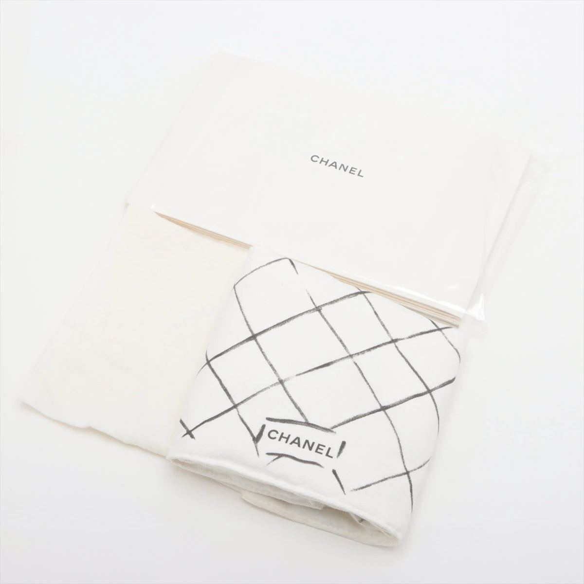 シャネル デカマトラッセ34 マキシ ラムスキン ダブルフラップ ダブル