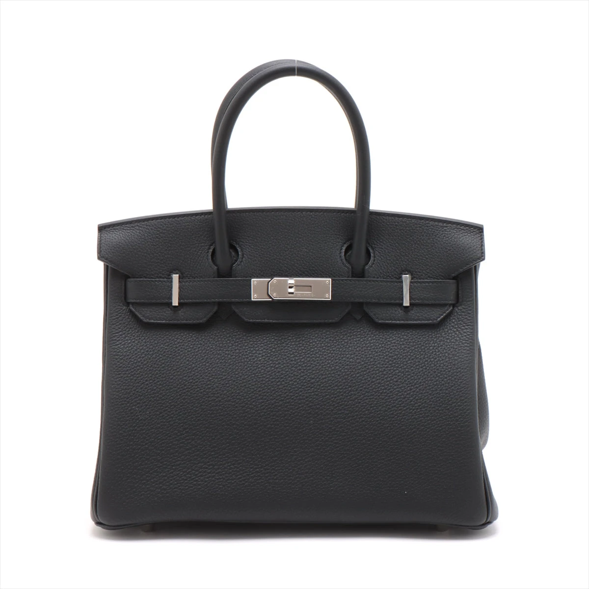 エルメス バーキン30 トゴ ブラック シルバー金具 B:2023年