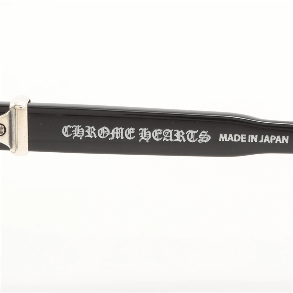 クロムハーツ COX UCKER メガネ 素材不明 52□19-153 ブラック