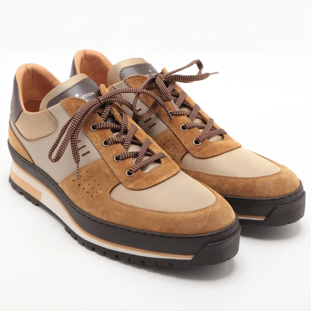 ヴィトン ハーレムライン 19年 レザー×スエード スニーカー 12