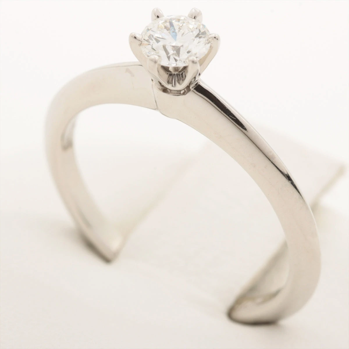 【磨き済み】 ティファニー ソリテールリング ダイヤ　Pt950　11号 磨き済み】 ティファニー ソリテールリング ダイヤ Pt950 11号 - メルカリ