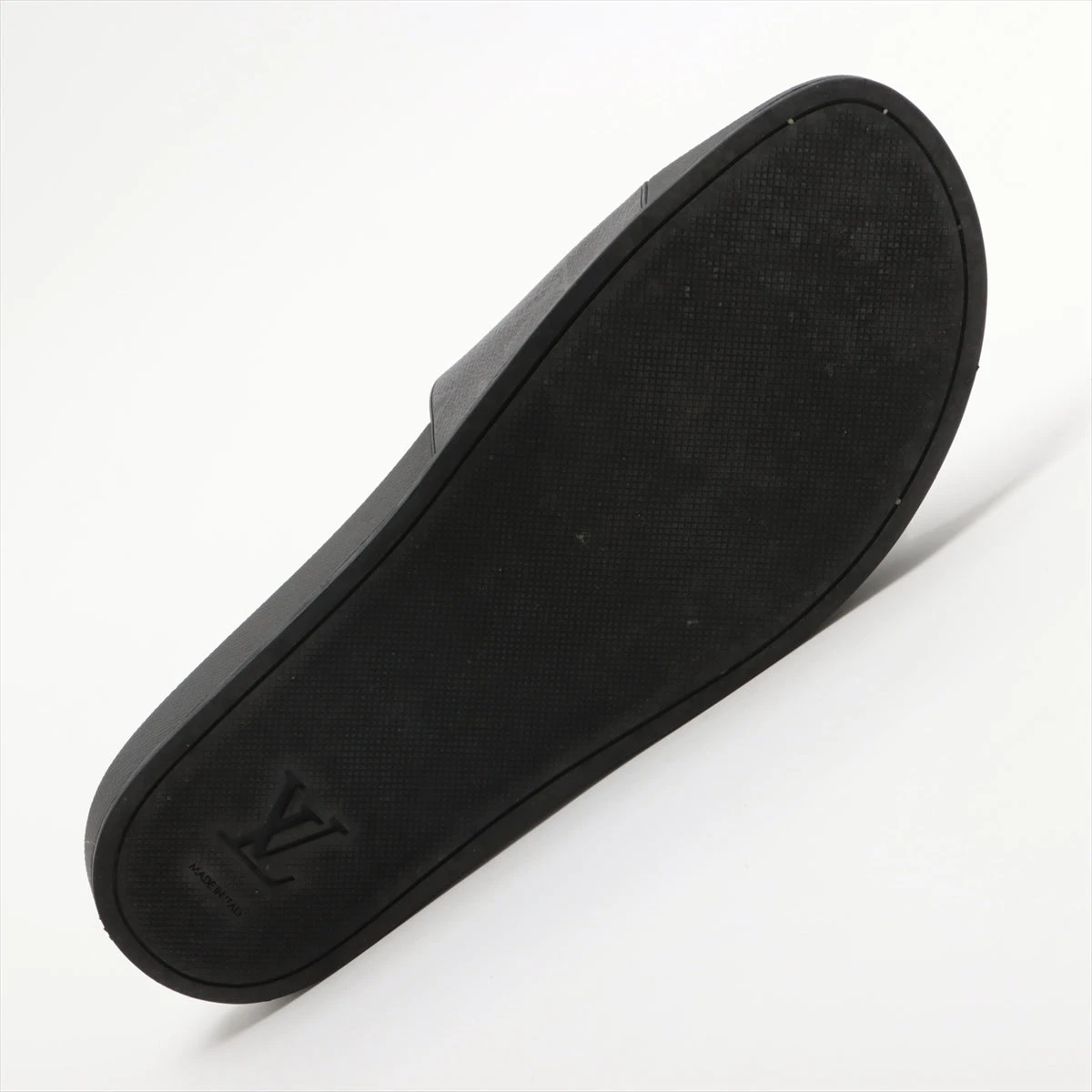 美品　LouisuVuitton(正規品) 黒　 　　　　　　　サンダル ルイヴィトン LOUIS VUITTON サンダル ウェッジソール 厚底