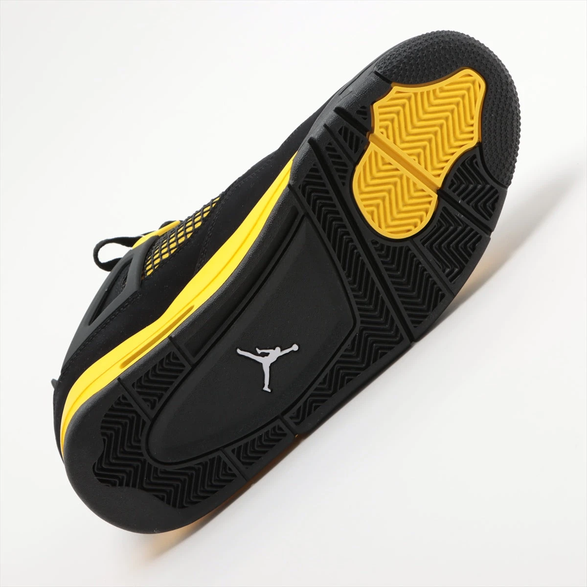 NIKE / ハイカットスニーカー/26.5cm/BLK/DH6927-017 ナイキ AIR JORDAN 4 レザー×ファブリック ハイカットスニーカー 26.5