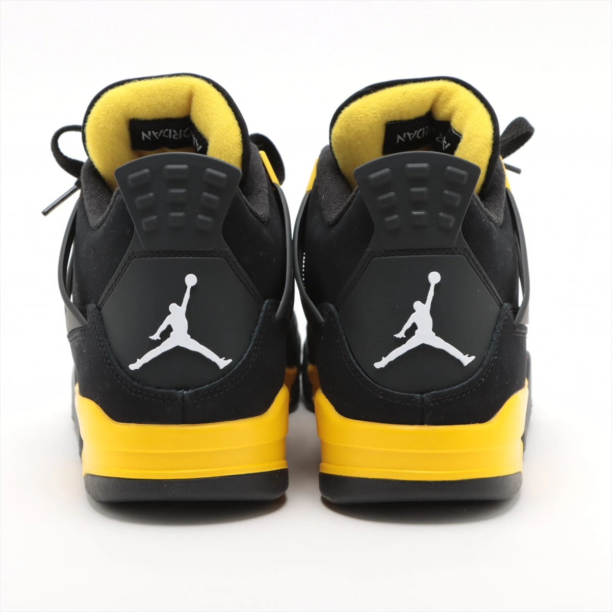 ナイキ AIR JORDAN 4 レザー×ファブリック ハイカットスニーカー 27cm