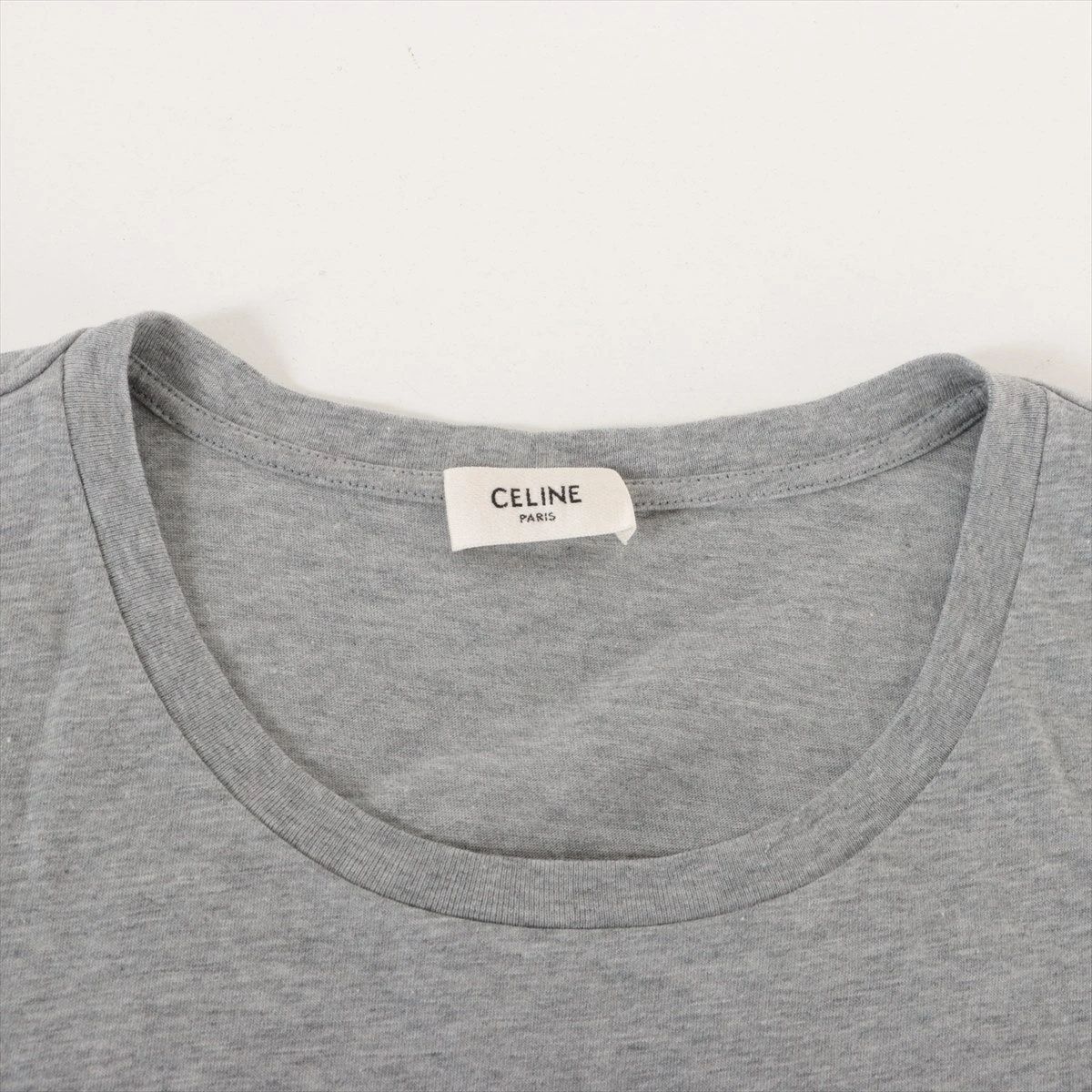 セリーヌ コットン Tシャツ XL レディース グレー 2X309704I A2689174 