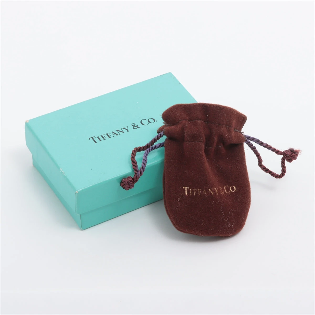 ティファニー　オープンハート　750 YG 片方 TIFFANY&Co. ティファニー 750YG ヒスイ オープンハート