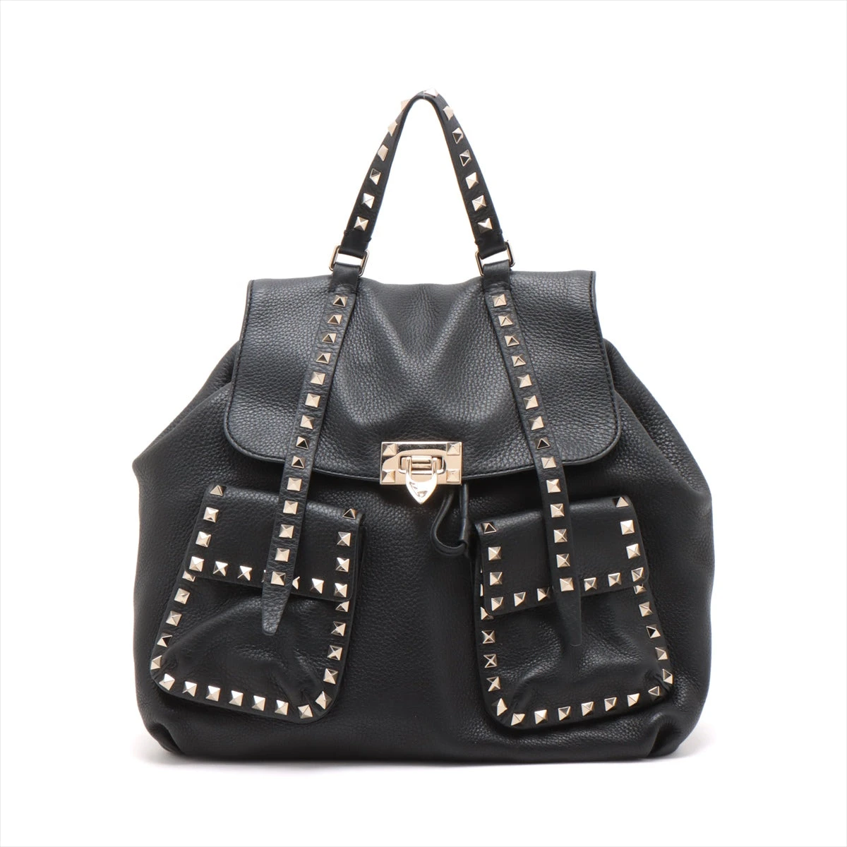 ヴァレクストラ ロックスタッズ レザー バックパック/リュック