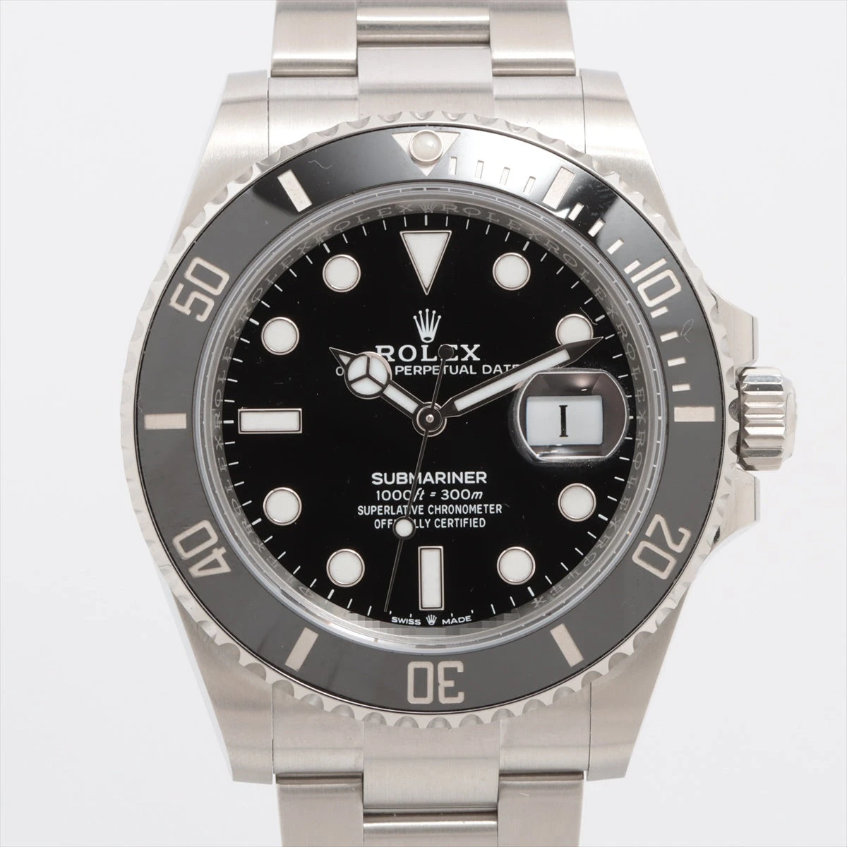 ロレックス サブマリーナ 126610LN SS AT 黒文字盤
