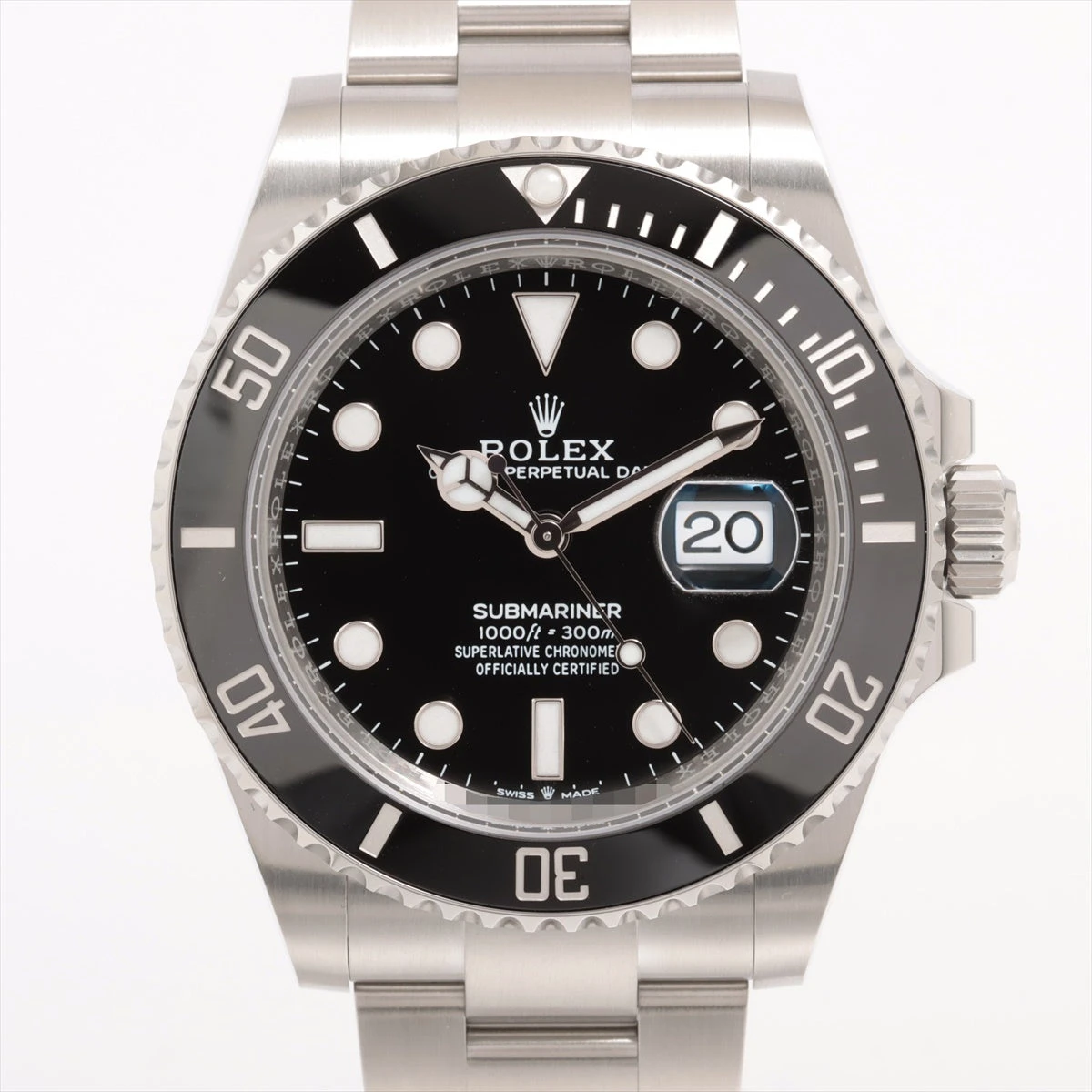 ロレックス サブマリーナ 126610LN SS AT 黒文字盤