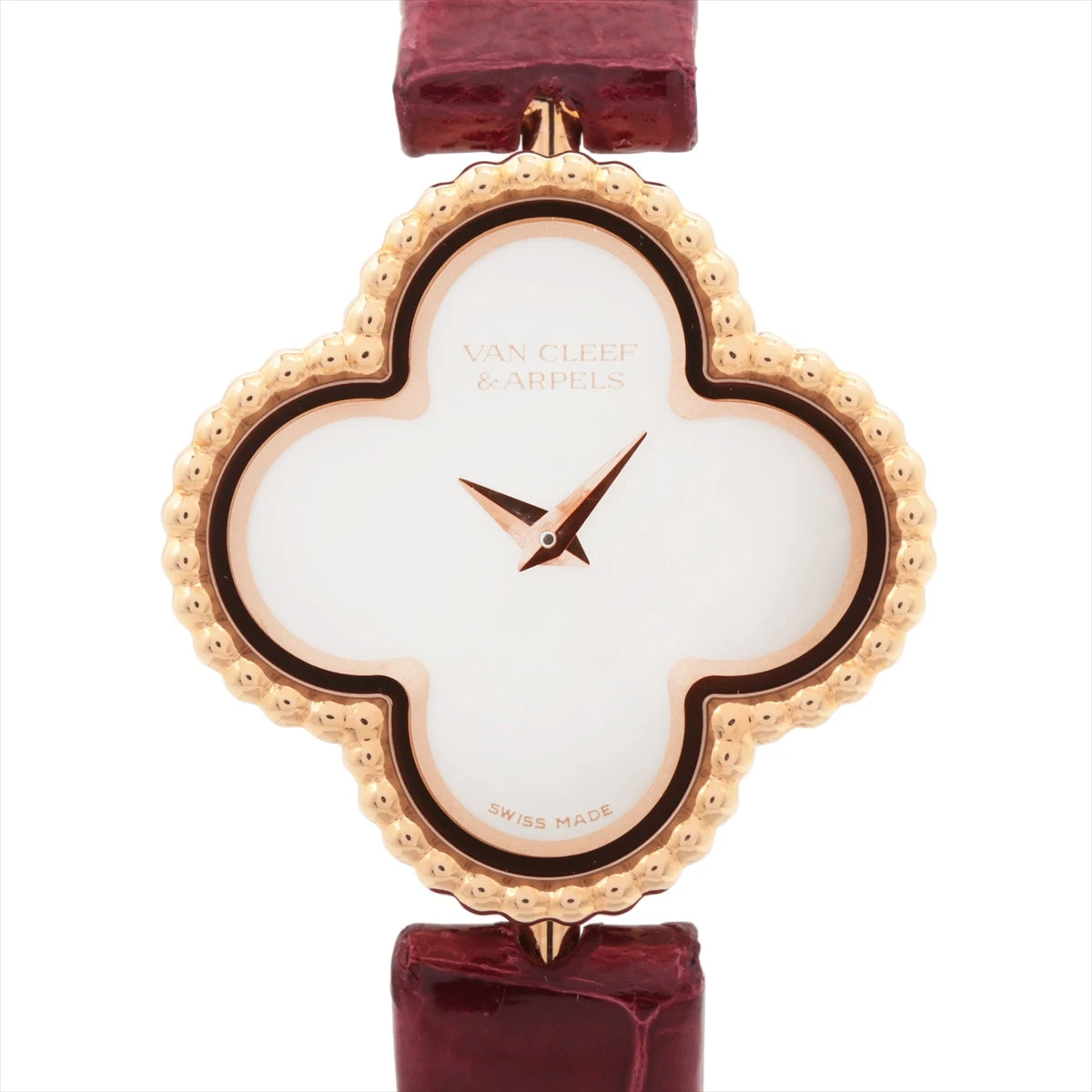 【新品】ヴァンクリーフ&アーペル スウィートアルハンブラ RG 時計 新品)Van Cleef & Arpels ヴァン クリーフ&アーペル
