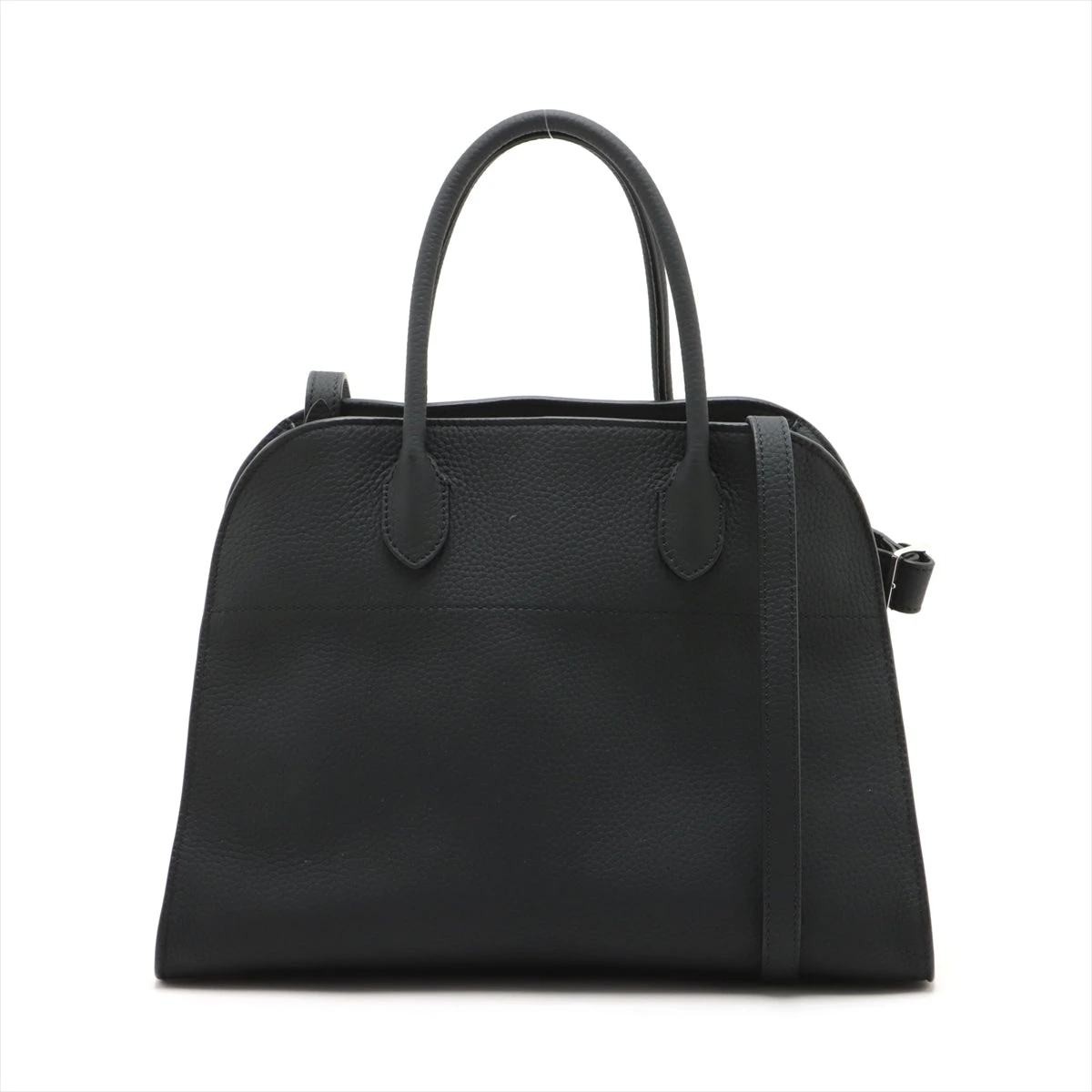 ザロウ マルゴー12 レザー 2WAYハンドバッグ ブラック A2709183｜中古