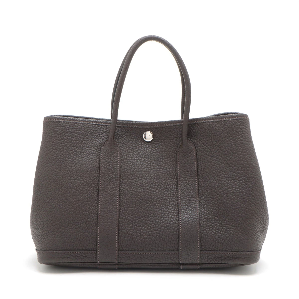 エルメス ガーデンパーティTPM ネゴンダ エベンヌ シルバー金具