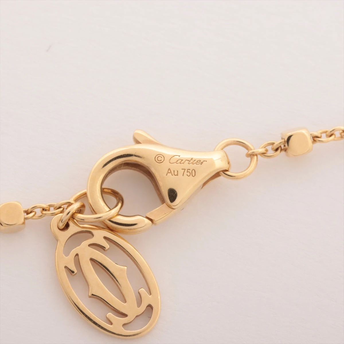 カルティエ リンクスレーブ チェーン ネックレス 750(YG) 5.1g