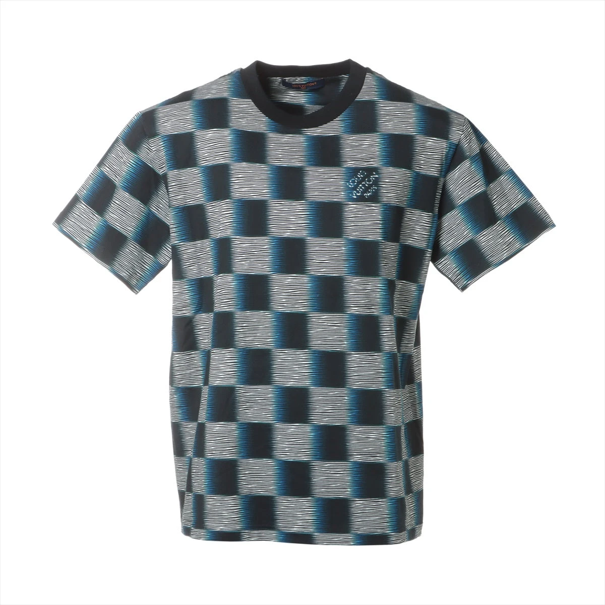 クールオシャレ【LouisVuitton】ダミエ コットンTシャツ クールオシャレ【LouisVuitton】ダミエ コットンTシャツ (Louis