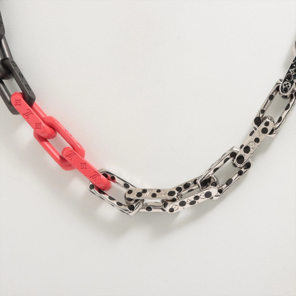 袋付き】 ルイヴィトン ネックレス 草間彌生 コリエ パラダイス