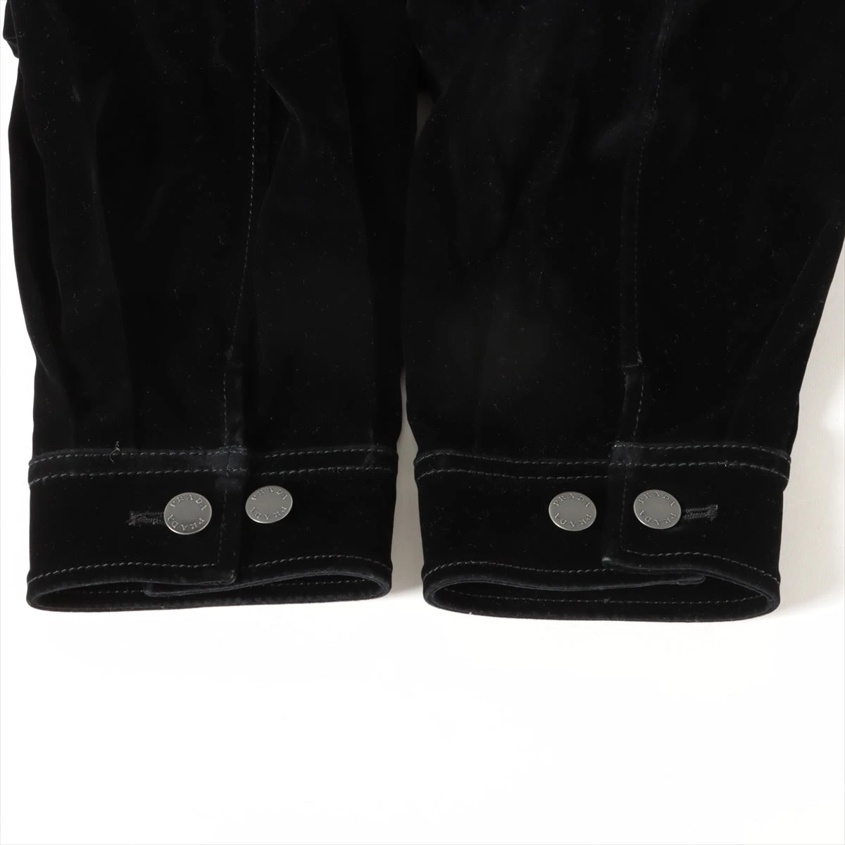 プラダ トライアングルロゴ 23年 コットン×レーヨン ジャケット 36