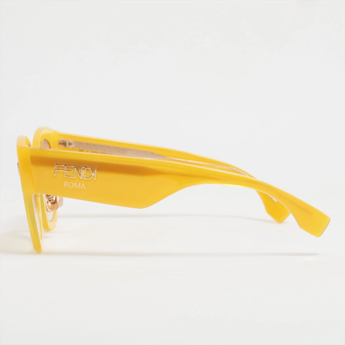 フェンディ サングラス プラスチック イエロー A2718272｜中古